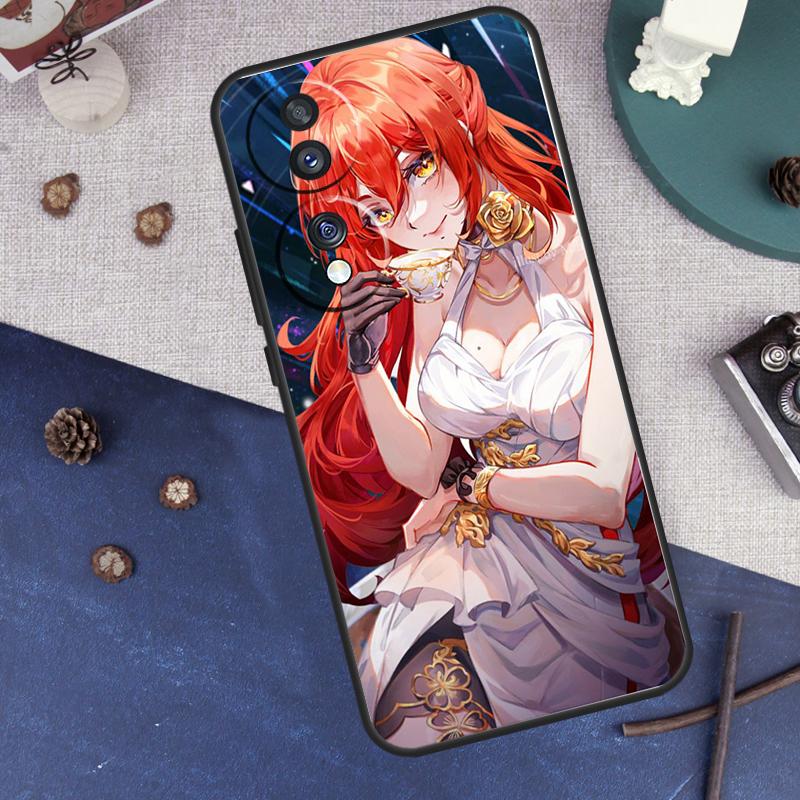 

Himeko Honkai Star Rail For Honor Magic 8 Pro 5 6 7 Lite Case For Honor Win RT 400 200 50 70 X8c X8b X9a X9b X9c X9d Honor Magic8 Lite