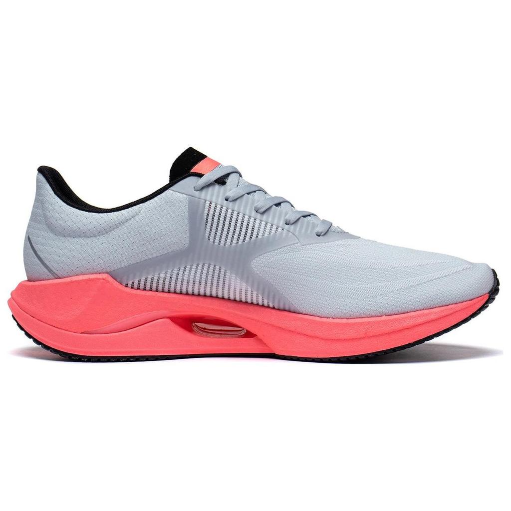 Li Ning Ultra Light 20 Fabric TPU Shock Absorption Low Top Running Shoes Men Sneakers Dawn-Gray ARBT001-13