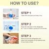 3Pcs Reusable Gel Ice Packs – 2 Round + 1 Square, Soft Flexible Cooling for Face Body Limbs, Portable Travel Gym Home Essential