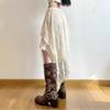 Vintage Asymmetrischer Spitzenrock für Damen, Sommer, hohe Taille, locker, trendiger Mittelrock, Y2k-Kleidung, Mode, Streetstyle