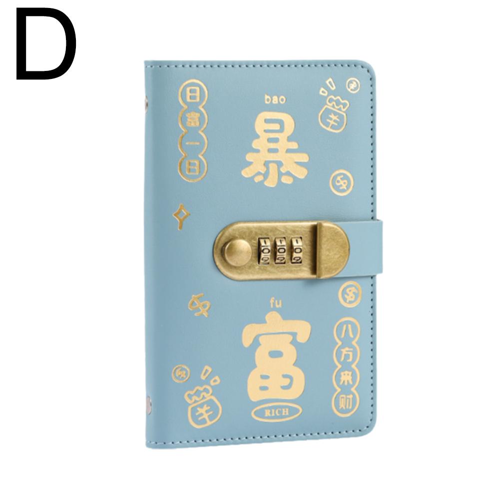 

Большая емкость Пароль Сбережения Книга Удачи Хранение Книга Портативная сумка Финансовый менеджмент E N1D0 Blue-One size