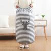 1PC Cartoon Bear Collapsible Storage Bag Beam Port Organizer Clothes Blanket Baby Toy Basket Container Quilt Travel Bags