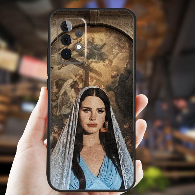 Singer Lana Del Rey Case For Samsung Galaxy A26 A54 A14 A36 A16 A33 A56 A15 A55 A53 A35 A22 A32 A52 A34 A05 A06