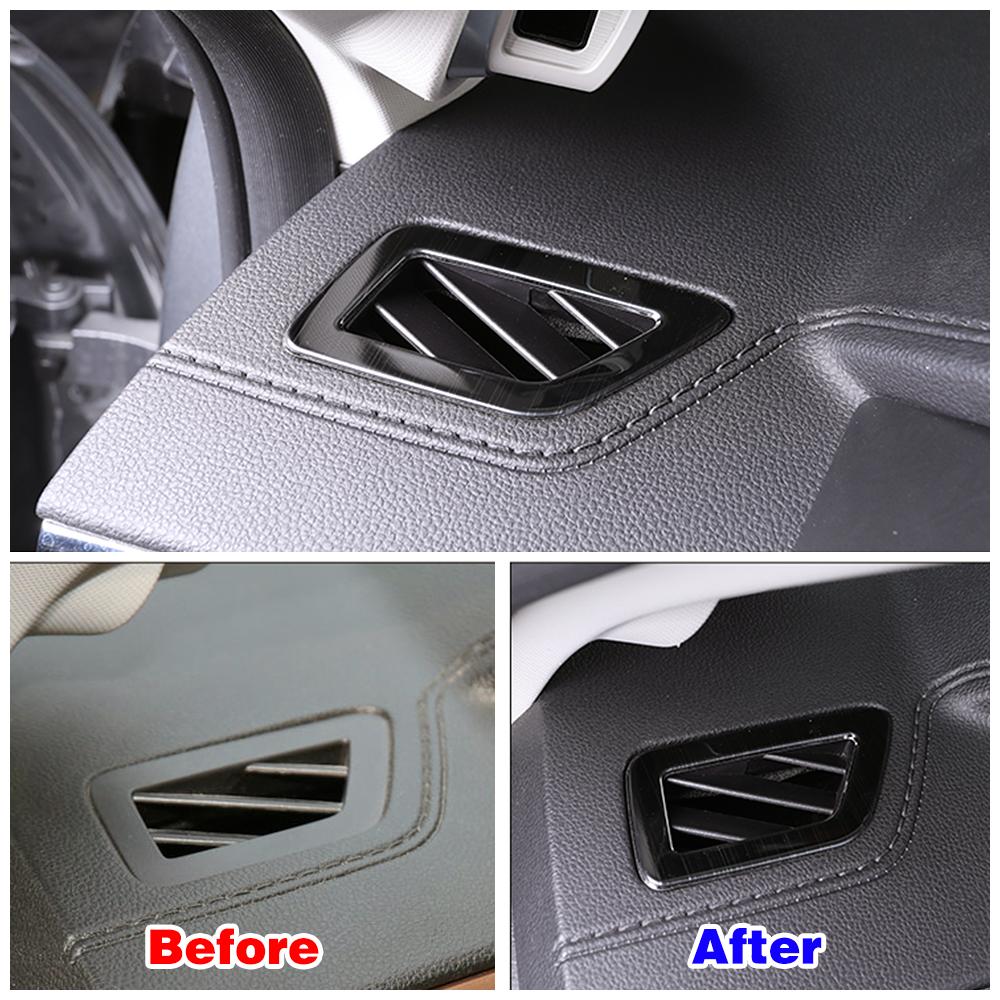 Interior Accessories For Haval Jolion 2024 2024 Car Dashboard Air Conditioner AC Outlet Vent Frame Ring Trim Decorator Sticker