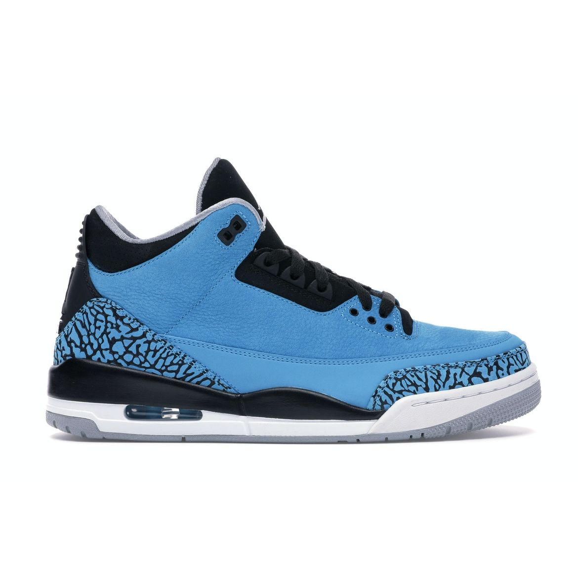 

Мужские кроссовки Air Jordan 3 Retro Powder Blue Dark-Powder-Blue White-Black-Wolf-Grey 136064-406