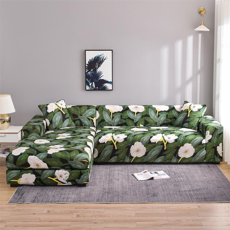 Elastic Sofa Covers for Living Room Stretch Slipcovers Sectional Couch Cover L Shape Corner Armchair Cover Furniture Protector