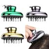 Scalp Stimulating Massage Comb Hair Oil Applicator Comb, Refillable Minoxidil & Roller Ball Nutrition Massager, Dispenser Brush for Men