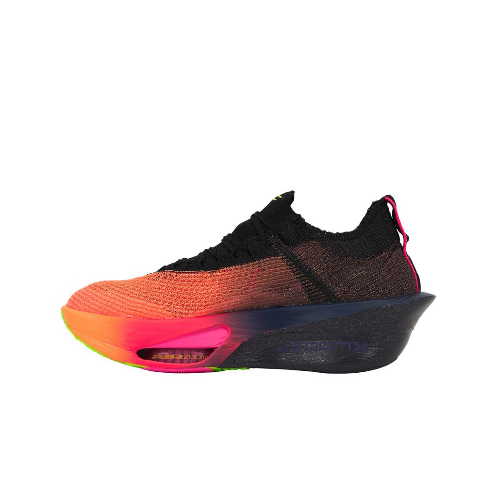 Nike Air Zoom Alphafly 3 Glam Orange Pulse Men Sneakers Purple-Dynasty Electric-Green Black IO9573-800
