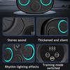 Smart Music Boxing Machine Wall Mounted Speed Modes Adjustable Electronic LED Boxing Training Target Punching Pad Home Gym Workout Equipment