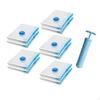 10 Pieces Vacuum Storage Bag Compression Organizer Air Removal PET Material Tear Resistant