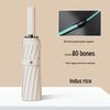 Xiaoyan 12-Rib 3-Fold Windproof Sun/Rain Umbrella