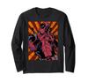Marvel Deadpool Heart Hand Portrait Long Sleeve T-Shirt