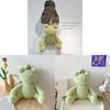 Kids Cartoon Plush Frog School Bag With Soft Material And Ergonomic Shoulder Straps