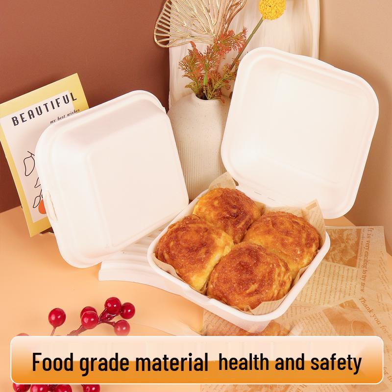 6-inch Disposable Dessert & Burger Boxes