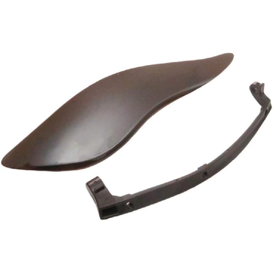 Adjustable Wind Deflectors Side Wings Windshield Fairing Side Cover Shield for 2014-2019 Harley Davidson Touring Electra/Street/Tri Glide CVO,Smoke