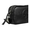 Tory Burch Miller Adjustable Detachable Shoulder Strap 3D Logo Lambskin Mini Crossbody Bag Women Crossbody Bag Black 176661-001