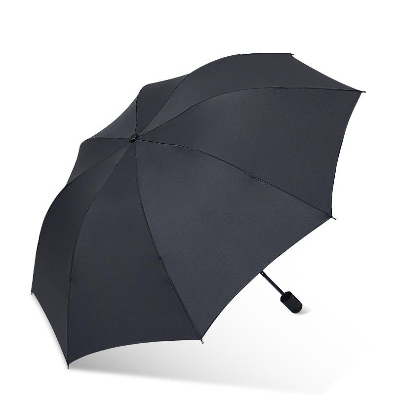 Manual Folding Umbrella Reinforced Windproof Male Parasol, Large Number of Sun Umbrellas