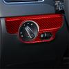For Volkswagen Jetta 2011 2012 2013 2014 ABS Carbon Fiber Car Center Control Interior Decoration Sticker Car Accessories