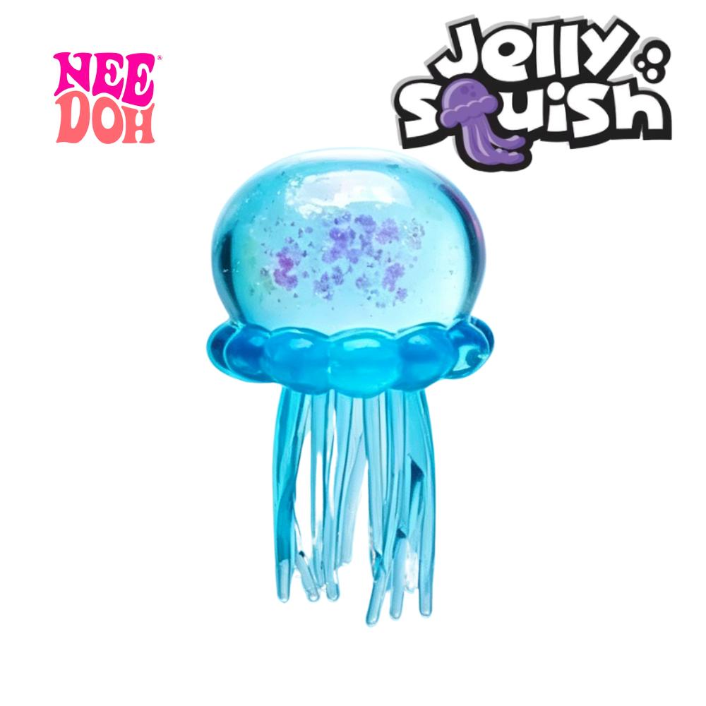 Trending Schylling Nee Doh Jellyfish Squish Toy, Soft Jelly Squeeze Stress Relief Fidget Toy, Sensory Needoh For Kids & Adults