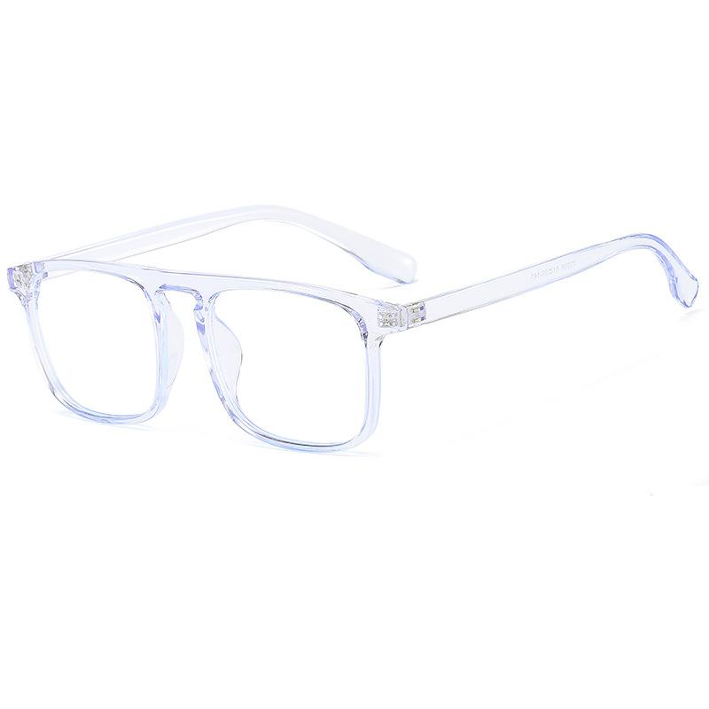 New anti-blue glasses, men's and women's computer mobile phone flat glasses, plain decorative glasses