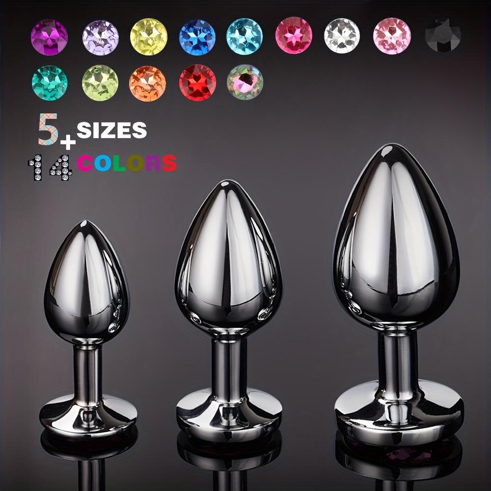 Adult Metal Butt Plug Anal Toy for Flirting & Outdoor Wear