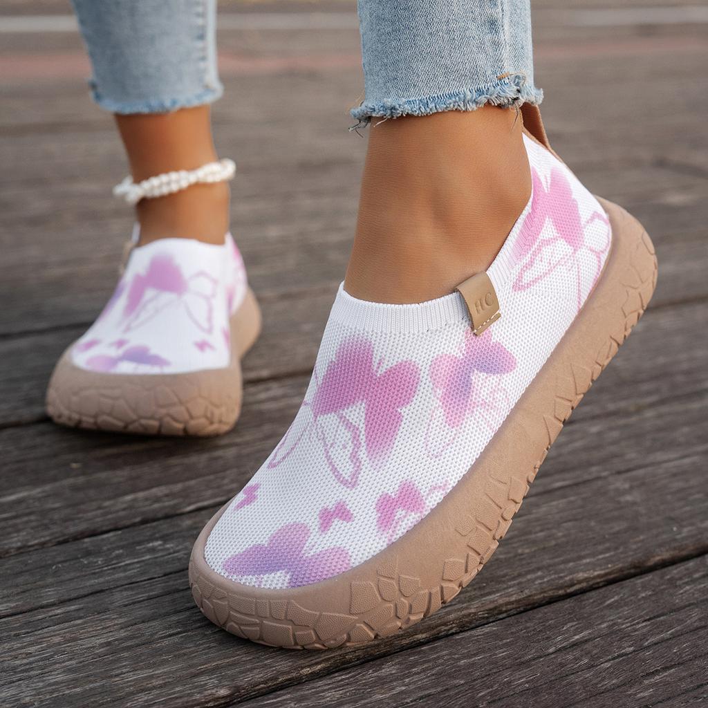 Frühlings- und Herbst-Damenschuhe Atmungsaktive Laufschuhe Rutschfeste Sport- und Freizeitschuhe