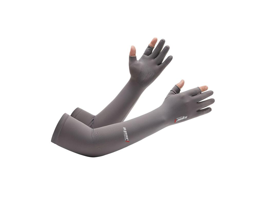 Ice Silk Fingerless Sun Protection Gloves for Men & Women: Ideal for Summer Cycling, Fishing, and Driving