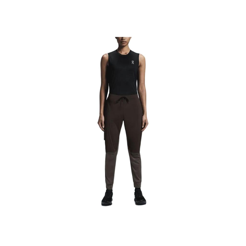 On Weather Pants Logo Pattern Windproof Breathable Comfortable Sports Lg Pants Women pants Crimson 1WE10351275