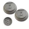 Stainless Steel Grass Cover Guard Blade Base for Electric Mowers 2 Piece Set