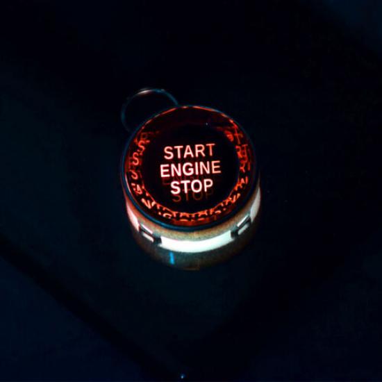 Crystal Engine Start Button Trim Replacement For BMW E Chassis 3 Series 2005-11