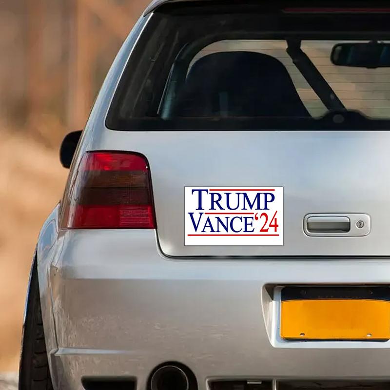 President 2025 Stickers 10x Creative Magnetic Bumper Sticker Take America Back Stickers Decals For Vehicle Cars Trucks Support
