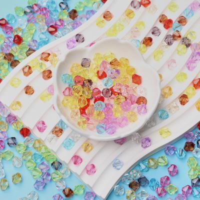 High Quality Necklace Bracelet For Jewelry Making DIY Loose Beads Acrylic Transparent Diamond Fashion 4mm/5mm/6mm/8mm 1200/900/600Pcs