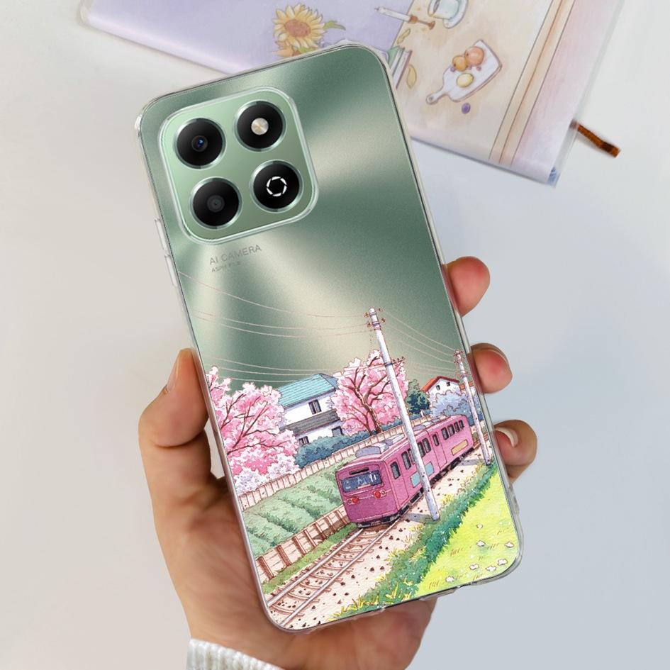 

For Honor X6b Case JDY-LX1 JDY-LX2 Cover Luxury Marble Pattern Soft Clear Silicone Phone Back Cover For Honor X6b 4G X 6B Fundas Honor X6b