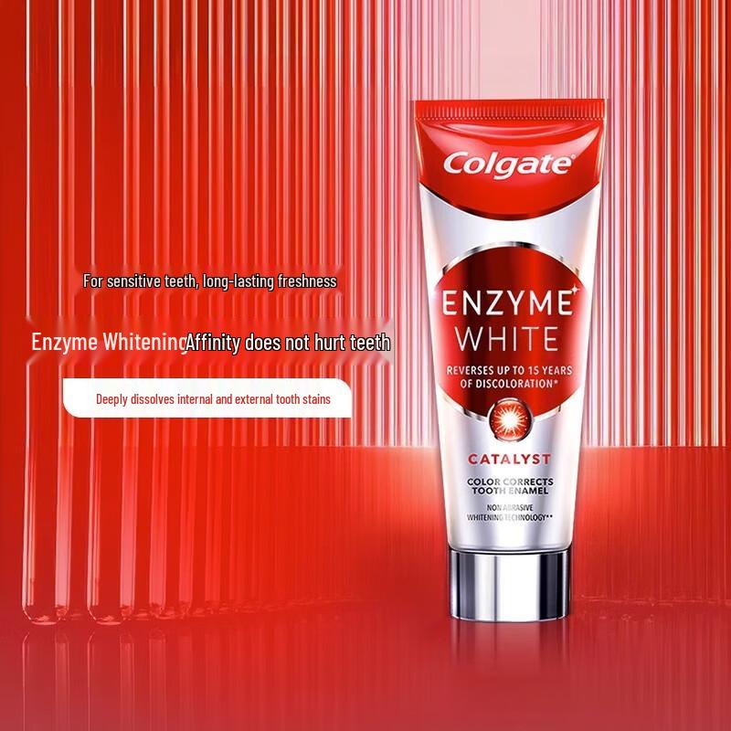 Colgate Enzyme Whitening & Fresh Breath Toothpaste Twin Pack