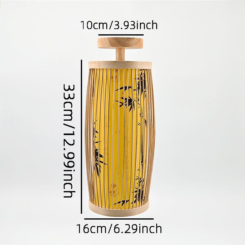 

Chinese Style Bamboo Art Bamboo Ceiling Lights Creative Zen Teahouse Restaurant Hotel Hot Pot Shop B&B Japanese Style no bulbs
