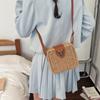Ethnic Style Rattan Weave Bag Bohemian Beach Bag Casual Straw Shoulder Bag  Messenger Bags