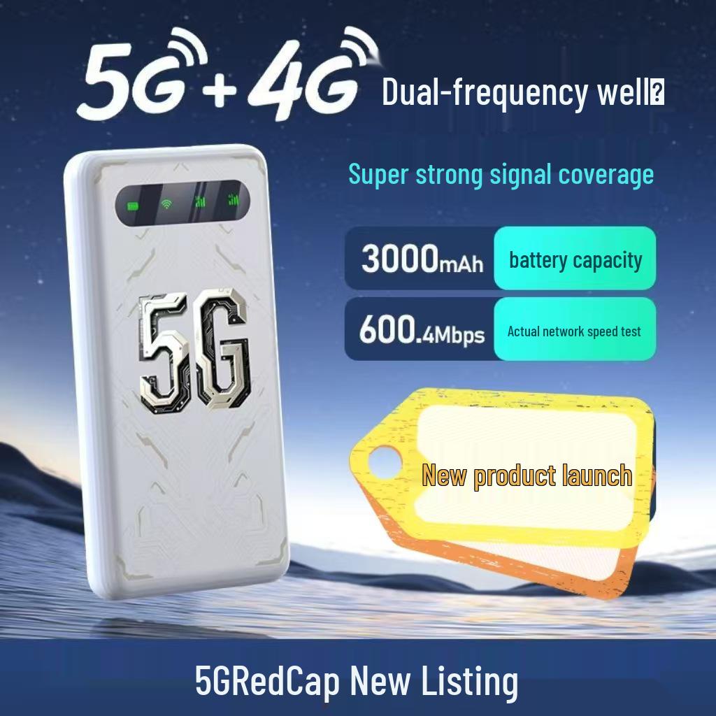 

5G Portable WiFi Router for Car, Dorm, and Outdoor Live Streaming with All-Network Connectivity 1000