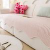 Summer Cool Doudou Sofa Mat Mat Mat Special-Shaped Non-Slip Sofa Cover  New Straight One-Piece Sofa Cushion