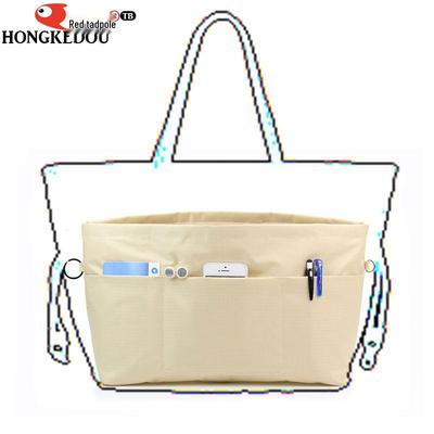Extra Large Sturdy Oxford Cloth Dual-Zipper Tote Bag for Storage and Makeup