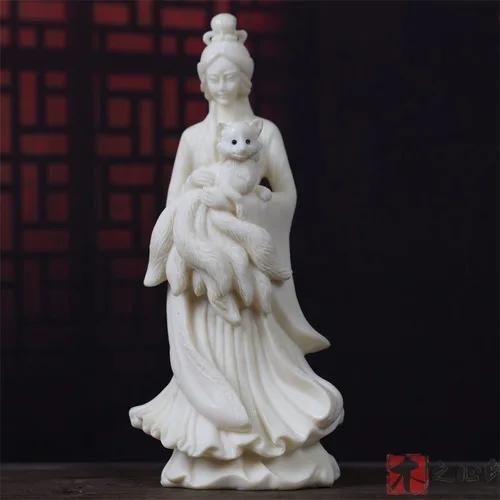 Klasická a kreativní slonovinová dekorace ovoce devítiocasá liška Domov, obývací pokoj, řemesla se sochou Buddhy Umělá