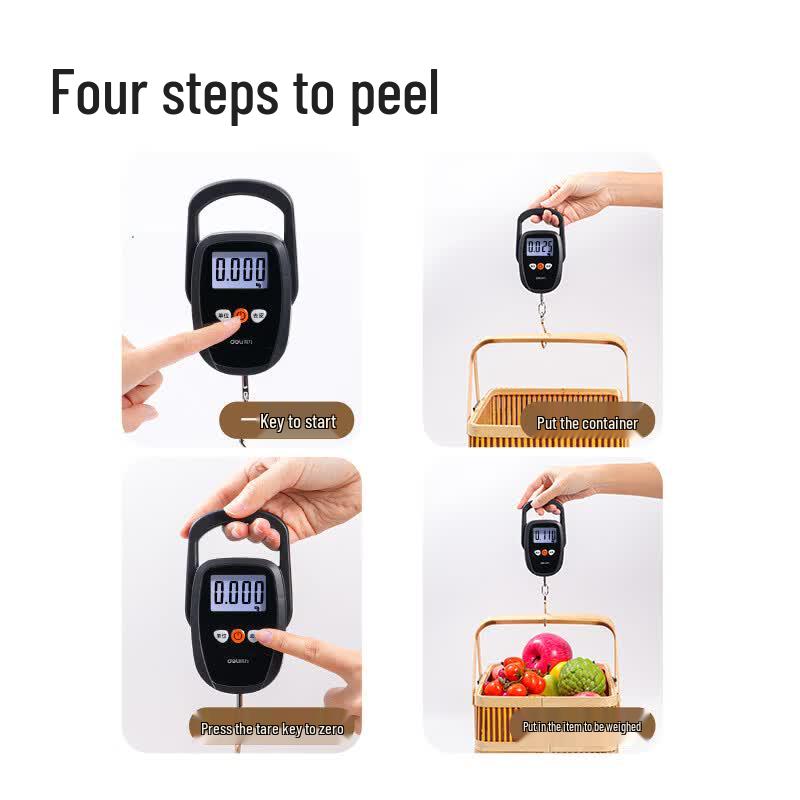Deli TE930 High-Precision Portable Handheld Electronic Scale (CN version)