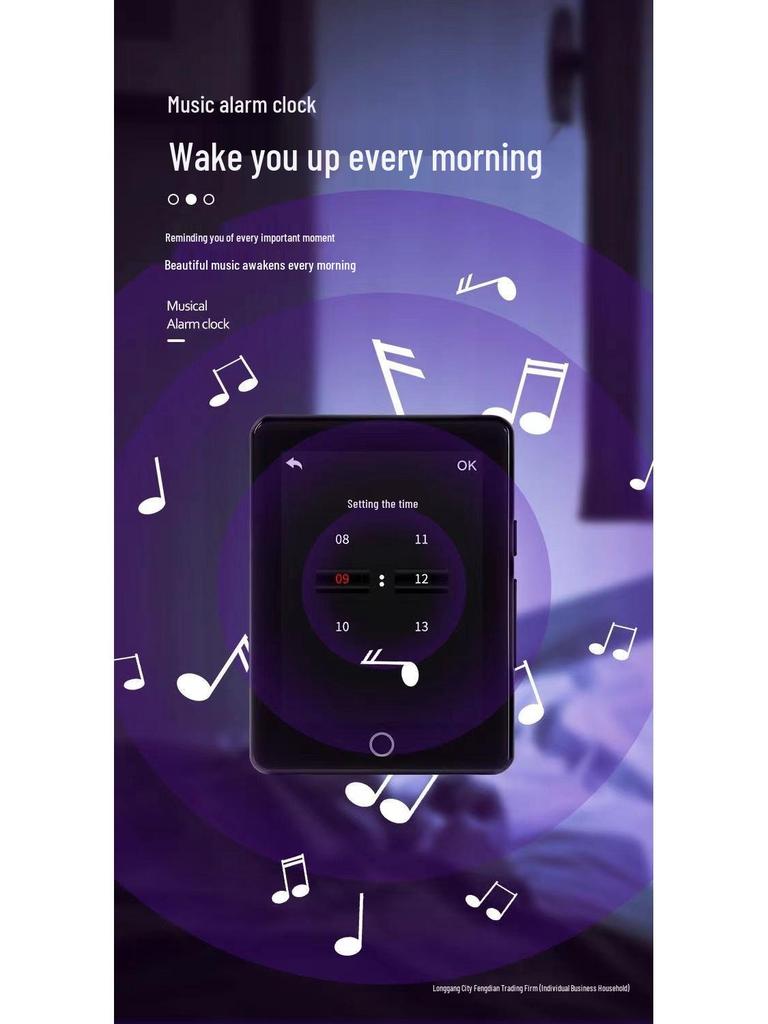 Student Edition Ultra-Thin Touchscreen Bluetooth MP4/MP5 Music Player