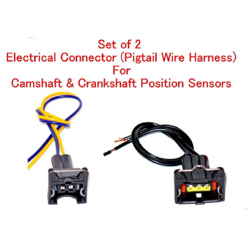 2 Electrical Connectors of Camshaft & Crankshaft Position Sensors PC780 & PC711