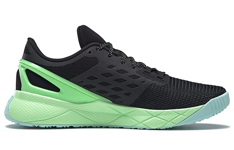 Women's Sneakers Reebok Nanoflex TR Black Neon Mint (Women's) Core Black/Digital Glow/Neon Mint
