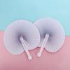 Practice Calligraphy Fan Wedding Party Anniversary Birthday Craft Fan Paper Fan Toy Fan Folding Fan