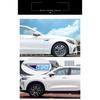 2pcs/Set For Volvo C30 car Fender Metal Sticker Exterior Decorative Decals Modification Car Emblem Accessories