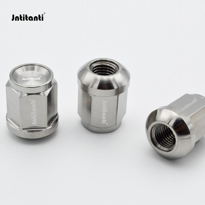 Jntitanti Gr5 titanium wheel rim lug nut screw close end M10x1.25x25mm for Motorcycle 1PCM10x1.25x25 серебряный