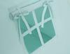 Tipi tent for children + feather pendants - light mint