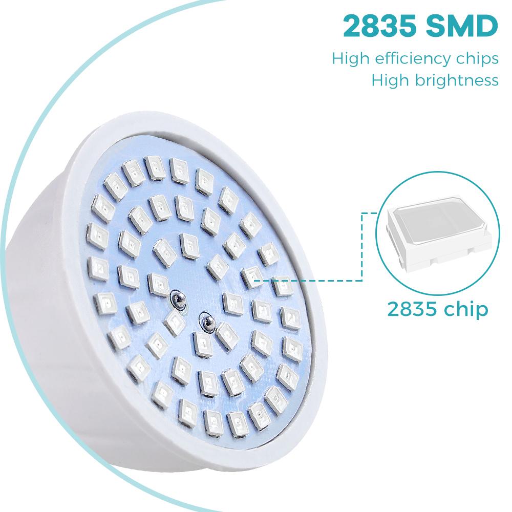 LED Plant Grow Light Bulb E27 Full Spectrum GU10 Hydroponic B22 Seeding Cultivation Lamp MR16 Succulent E14 Growth Lighting 220V