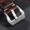 Premium Retro Oil Wax Genuine Leather Watchband Men's Soft Calfskin Strap for Seiko for Panerai 20mm 22mm 24mm 26mm Wristband